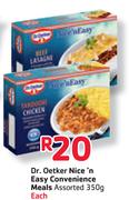 Dr. Oetker Nice 'n Easy Convenience Meals-350gm Each
