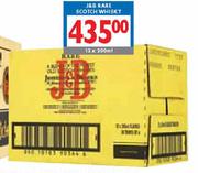 J&B Rare Scotch Whisky-12x200ml