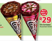 Ola Cornetto Assorted-2x125ml