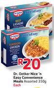 Dr.Oetker Nice 'n Easy Convenience Meals Assorted-350g Each