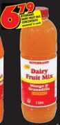 Ritebrand Dairy Fruit Mix Concentrate Assorted-1L