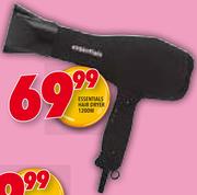 Essentials Hair Dryer 1200W
