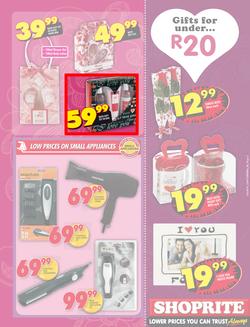 Shoprite Gauteng : Valentine's Day (10 Feb - 16 Feb 2014), page 3