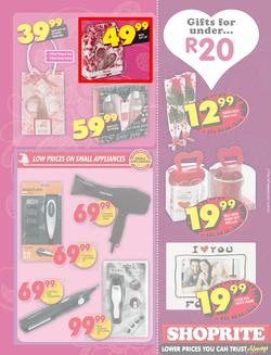Shoprite Gauteng : Valentine's Day (10 Feb - 16 Feb 2014), page 3