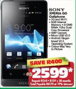 Sony Xperia Go Cellphone
