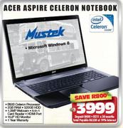 Acer Aspire Celeron Notebook