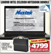 Lenovo Intel Celeron Notebook Bundle