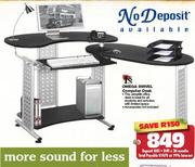 Omega Swivel Computer Desk-Each