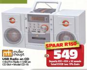 Muller & Haupt USB Radio En CD