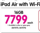 Apple iPad Air With Wi-Fi And 3G-16GB Each