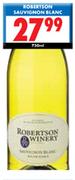 Robertson Sauvignon Blanc-750ml