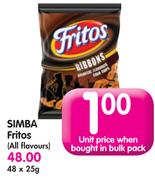 Simba Fritos (All Flavours)-48x25g