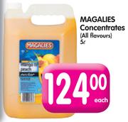 Magalies Concentrates (All Flavours)-5L