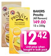 Bakers Provita (All Flavours)-12x250g