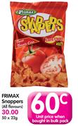 Frimax Snappers (All Flavours)-50x22g