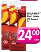 Liqui Fruit Juice(All Flavours)-2L Each