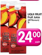 Liqui Fruit Juice(All Flavours)-2L Each