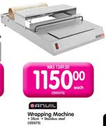 Anuil 38Cm Stainless Steel Wrapping Machine