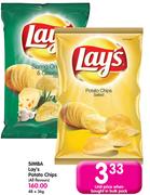Simba Lay's Potato Chips (All Flavours)-48x36g