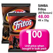 Simba Fritos (All Flavours)-48x25g