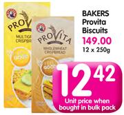 Bakers Provita Biscuits-12x250g