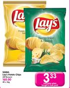 Simba Lay's Potato Chips(All Flavours)-48x36G