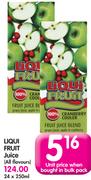 Liqui Fruit Juice(All Flavours)-24x250Ml