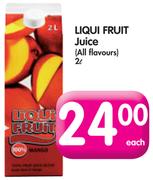 Liqui Fruit Juice(All Flavours)-2L