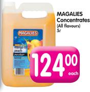 Magalies Concentrates(All Flavours)-5L