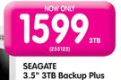Seagate 3.5" 3TB Backup Plus