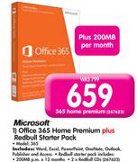 Microsoft Office 365 Home Premium Plus Redbull Starter Pack