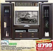 Emkay Designs 4 Stuk London Muureenheld