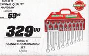 Buit It Spanner Combination Set-17 Piece