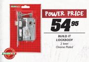 Buit It Chrome Plated Lockbody 2 Lever 