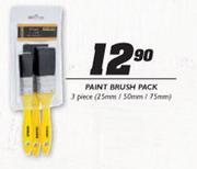 Paint Brush Pack-3 Piece (25mm/50mm/75mm)