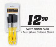 3 Piece Paint Brush Pack