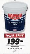  Paramount Householders PVA White- 20L