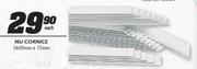 NU Cornice-3600mm x 75mm Each