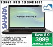 Sahara Lenovo Intel Celeron B820