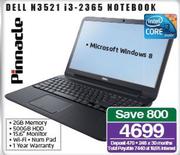 Pinnacle Dell H3521 i3-2365 Notebook