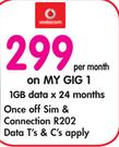 Samsung 10.1" Galaxy Tab 3 32GB-On MyGig 1