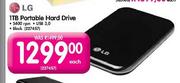 LG Portable Hard Drive-1TB