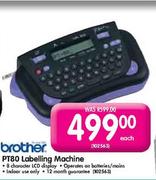 Brother PT80 Labelling Machine