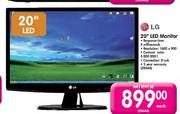 LG LED Monitor-20"