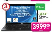 Acer 17" Laptop (Aspire 7250)