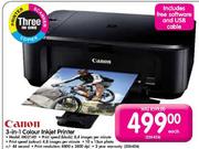 Canon 3-in-1 Colour Inkjet Printer