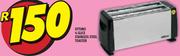 Ottimo 4-Slice Stainless Steel  Toaster