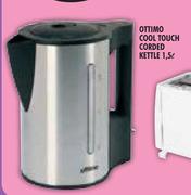Ottimo Cool Touch Corded Kettle- 1.5L