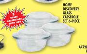 Home Discovery Glass Casserole Set -6 Piece