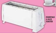 Essentials 4-Slice  Toaster